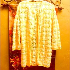 Super vintage daisy sweater